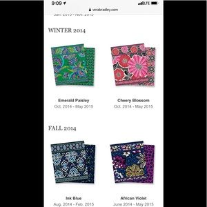 Vera Bradley Purses, Backpack, clutch, crossbody